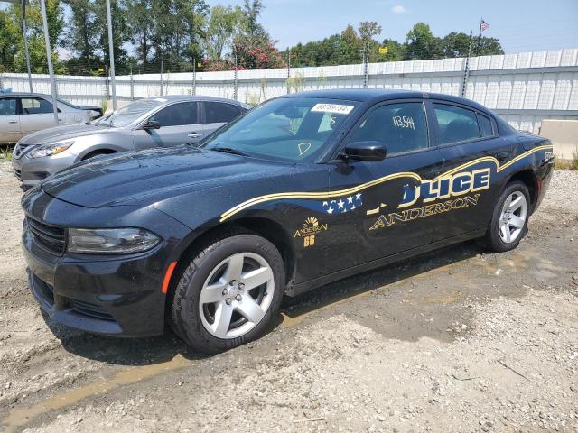 2C3CDXAG8GH223306 - 2016 DODGE CHARGER POLICE BLACK photo 1