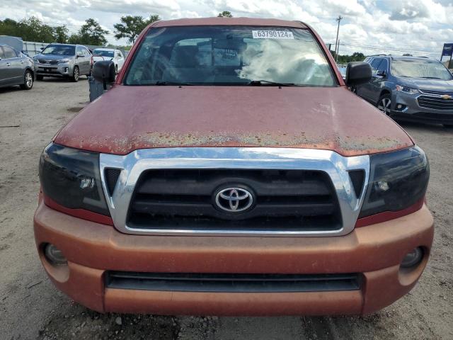 5TETU62N85Z101601 - 2005 TOYOTA TACOMA PRERUNNER ACCESS CAB RED photo 5