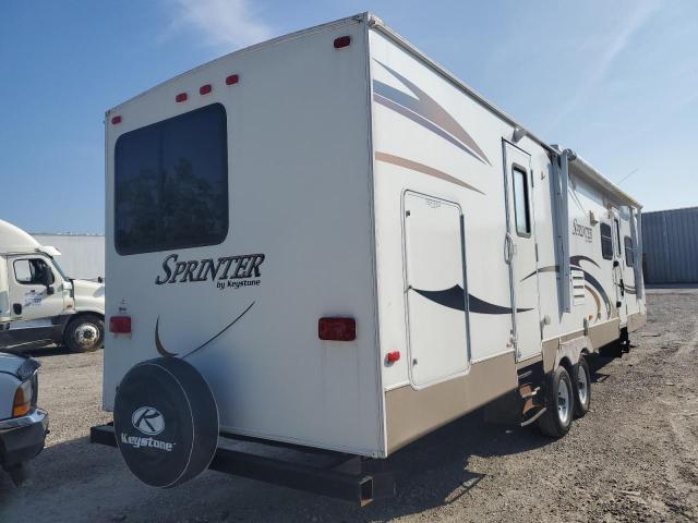 4YDT31128A1530252 - 2010 KEYSTONE SPRINTER WHITE photo 4