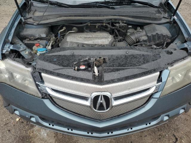 2HNYD28317H516398 - 2007 ACURA MDX TECHNOLOGY TEAL photo 12