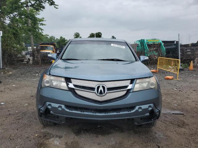 2HNYD28317H516398 - 2007 ACURA MDX TECHNOLOGY TEAL photo 5