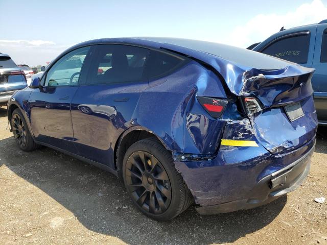 7SAYGDEE9PF750599 - 2023 TESLA MODEL Y ლურჯი ფოტო 2