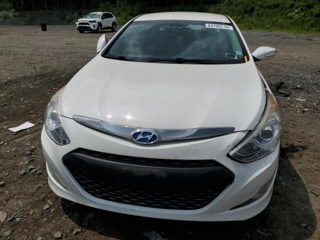 KMHEC4A4XDA078755 - 2013 HYUNDAI SONATA HYBRID WHITE photo 5