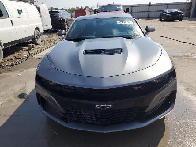 1G1FH1R71K0159453 - 2019 CHEVROLET CAMARO SS Сұр фото 5