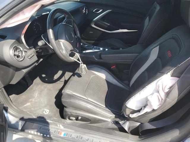1G1FH1R71K0159453 - 2019 CHEVROLET CAMARO SS Сұр фото 7