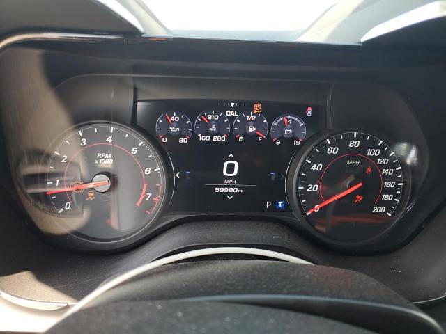 1G1FH1R71K0159453 - 2019 CHEVROLET CAMARO SS Сұр фото 9