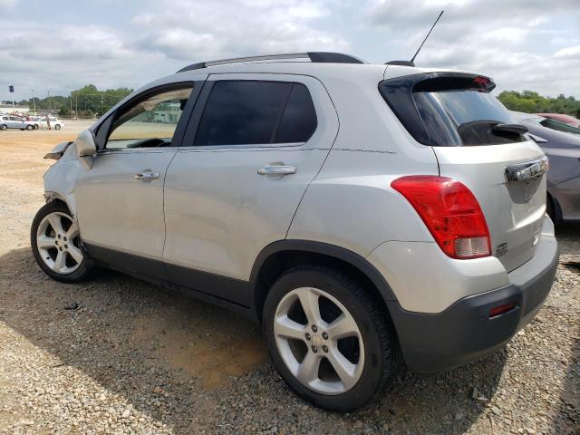 3GNCJMSB9GL162956 - 2016 CHEVROLET TRAX LTZ SILVER photo 2