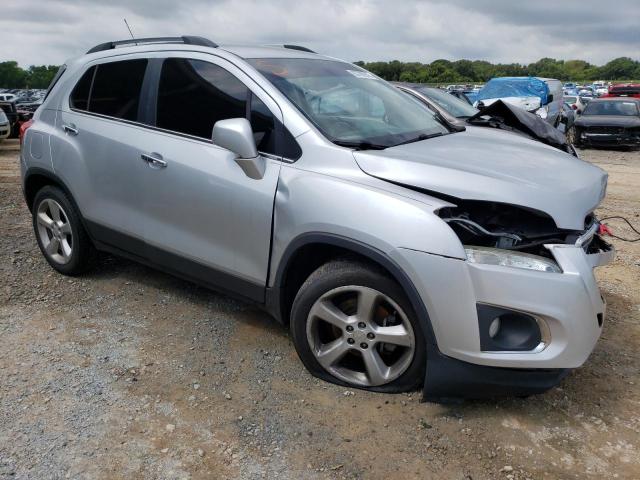 3GNCJMSB9GL162956 - 2016 CHEVROLET TRAX LTZ SILVER photo 4