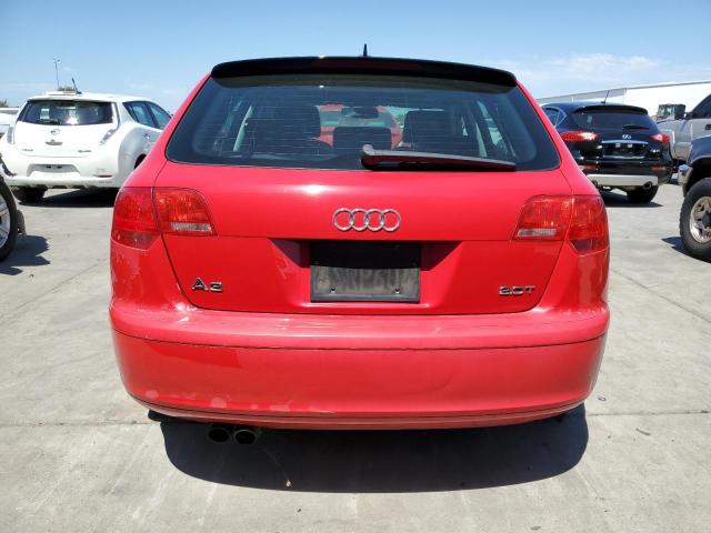 WAUMF78P76A156854 - 2006 AUDI A3 2.0 SPORT RED photo 6