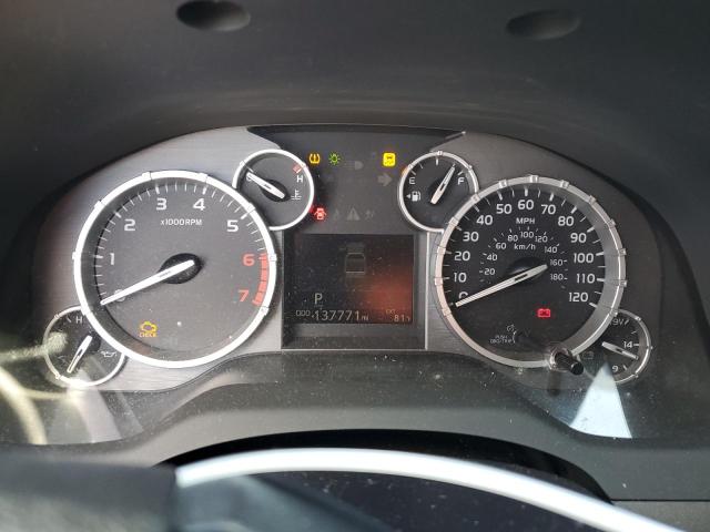 5TFRW5F17GX201656 - 2016 TOYOTA TUNDRA DOUBLE CAB SR/SR5 GRAY photo 9