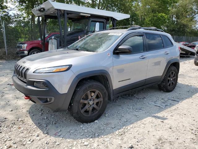 1C4PJMBB7HW520612 - 2017 JEEP CHEROKEE TRAILHAWK Boz foto 1