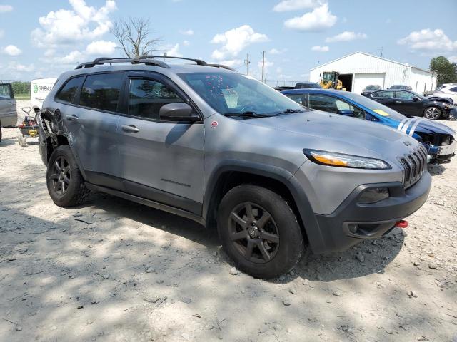 1C4PJMBB7HW520612 - 2017 JEEP CHEROKEE TRAILHAWK Boz foto 4