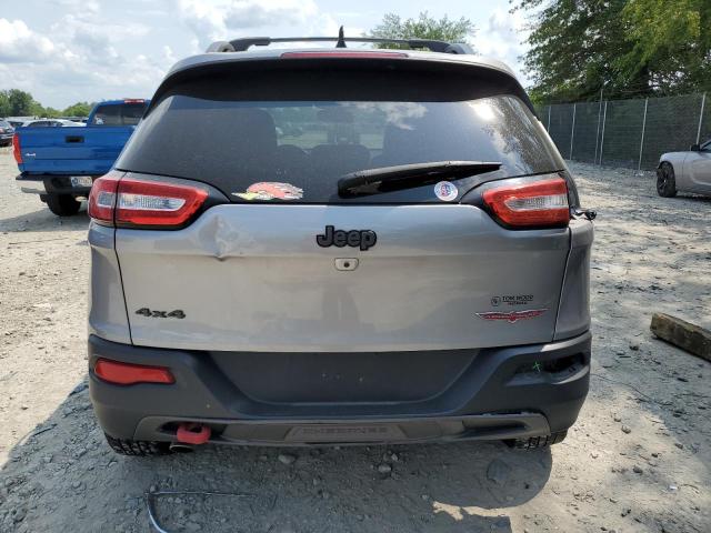 1C4PJMBB7HW520612 - 2017 JEEP CHEROKEE TRAILHAWK GRAY photo 6