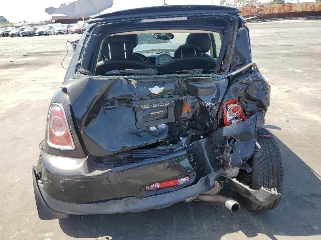 WMWSU3C56DT690568 - 2013 MINI COOPER BLACK photo 6