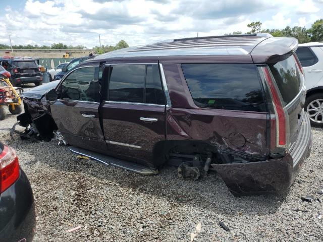 1GYS3BKJ7HR307409 - 2017 CADILLAC ESCALADE LUXURY BURGUNDY photo 2