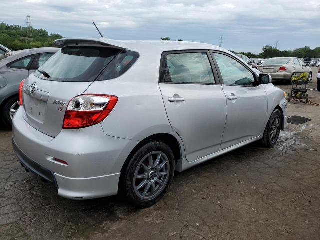 2T1KE4EEXAC044830 - 2010 TOYOTA COROLLA MA S SILVER photo 3