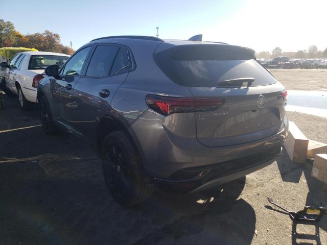 LRBFZPR40MD120652 - 2021 BUICK ENVISION ESSENCE ნაცრისფერი ფოტო 3