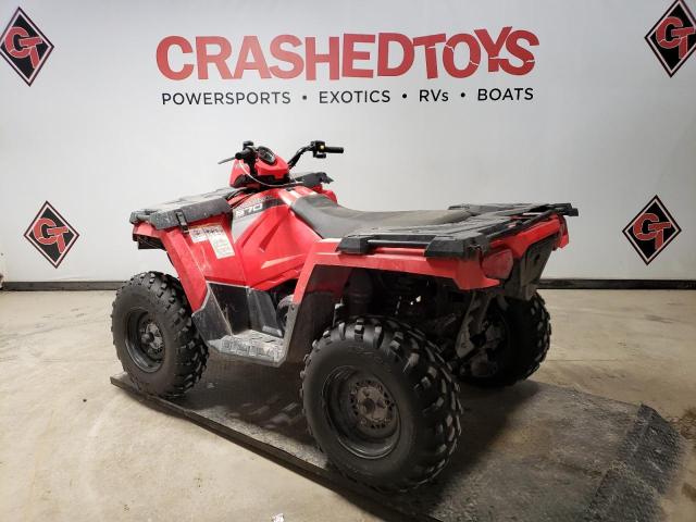 4XASEE571GA258519 - 2016 POLARIS SPORTSMAN 570 EPS 红色 照片 3
