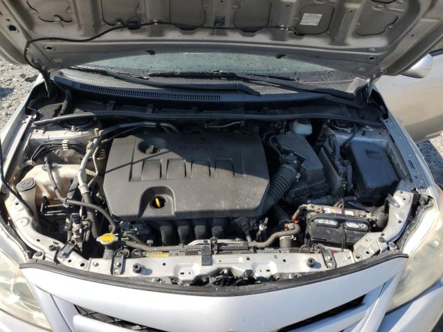 JTDBU4EE3B9132077 - 2011 TOYOTA COROLLA BASE Gümüş fotoğraf 11