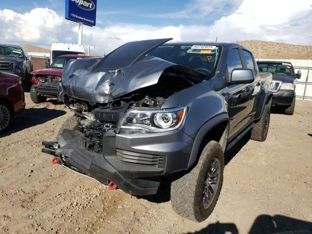 1GCGTEEN5N1151540 - 2022 CHEVROLET COLORADO ZR2 GRAY photo 1