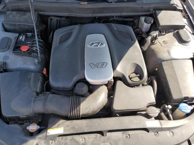 KMHGC46F59U063394 - 2009 HYUNDAI GENESIS 4.6L SILVER photo 11