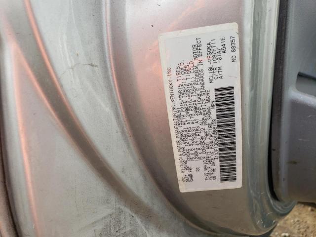 4T3ZF13C02U508159 - 2002 TOYOTA SIENNA LE SILVER photo 13