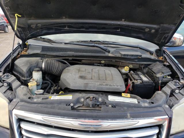 2A4RR8DG5BR607145 - 2011 CHRYSLER TOWN & COU TOURING L BLUE photo 12