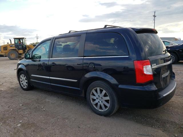 2A4RR8DG5BR607145 - 2011 CHRYSLER TOWN & COU TOURING L BLUE photo 2