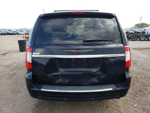 2A4RR8DG5BR607145 - 2011 CHRYSLER TOWN & COU TOURING L BLUE photo 6