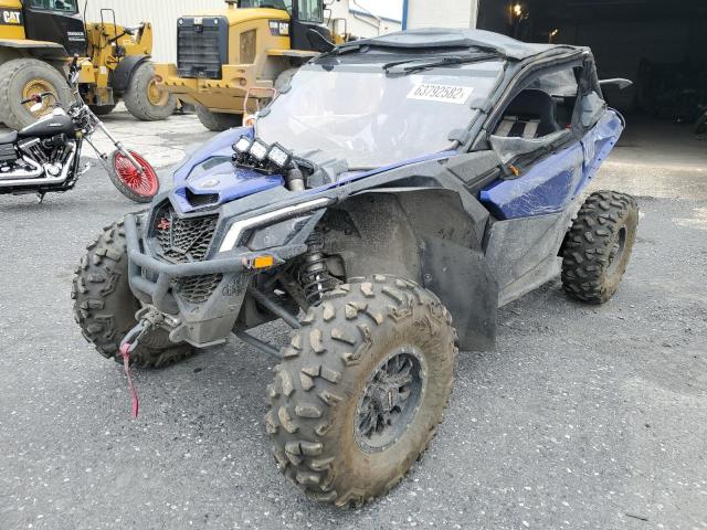 3JBVDAW21HK001397 - 2017 CAN-AM MAVERICK X DS TURBO R BLUE photo 2