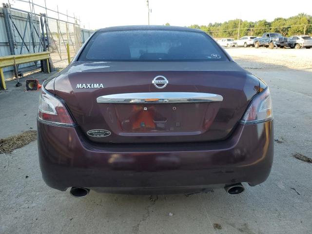 1N4AA5APXEC454522 - 2014 NISSAN MAXIMA S BURGUNDY photo 6