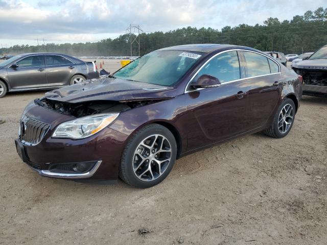 2G4GL5EX8H9136902 - 2017 BUICK REGAL SPORT TOURING MAROON photo 1