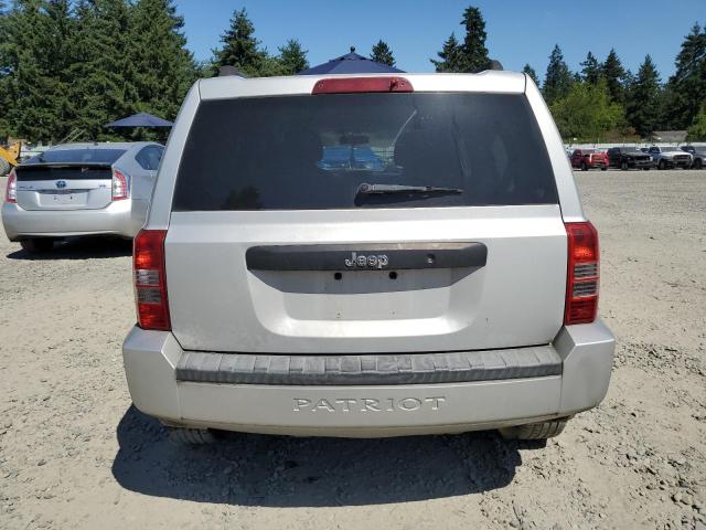 1J4NT1GA3AD656196 - 2010 JEEP PATRIOT SPORT ვერცხლისფერი ფოტო 6