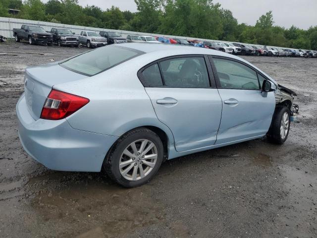 19XFB2F97CE327299 - 2012 HONDA CIVIC EXL BLUE photo 3