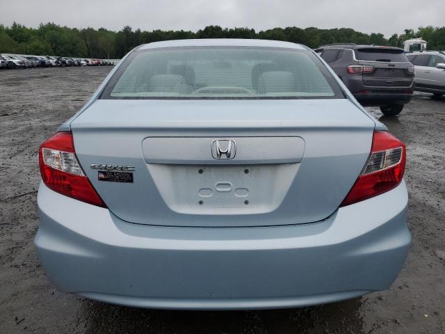 19XFB2F97CE327299 - 2012 HONDA CIVIC EXL BLUE photo 6