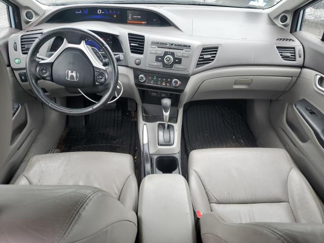 19XFB2F97CE327299 - 2012 HONDA CIVIC EXL BLUE photo 8