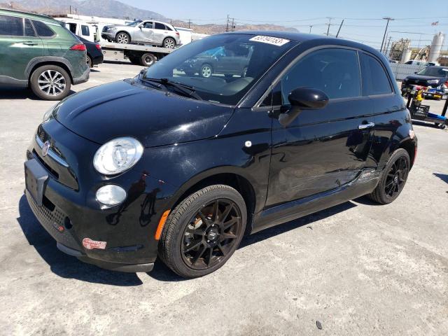 3C3CFFGE0HT675270 - 2017 FIAT 500 ELECTRIC BLACK photo 1