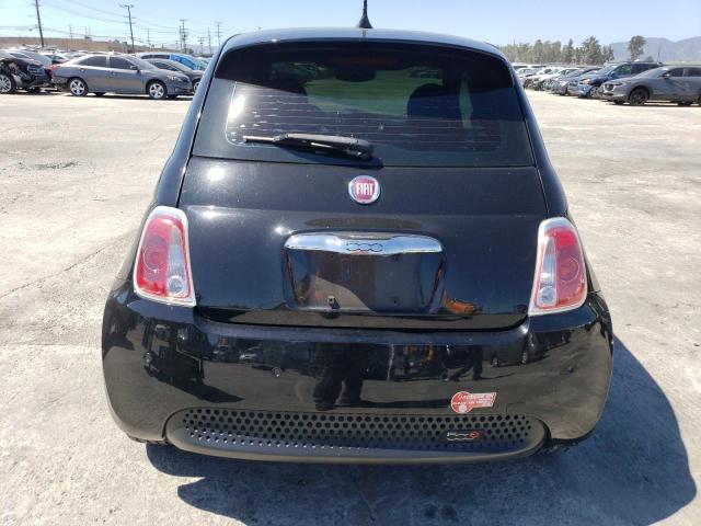 3C3CFFGE0HT675270 - 2017 FIAT 500 ELECTRIC BLACK photo 6