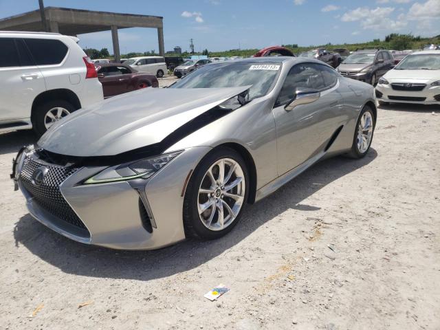 JTHHP5AY2JA000480 - 2018 LEXUS LC 500 GRAY photo 1