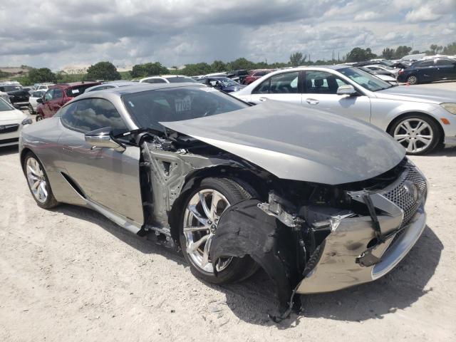 JTHHP5AY2JA000480 - 2018 LEXUS LC 500 GRAY photo 4