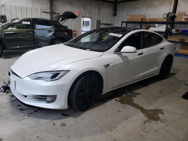 5YJSA1E22JF276009 - 2018 TESLA MODEL S Սպիտակ լուսանկար 1