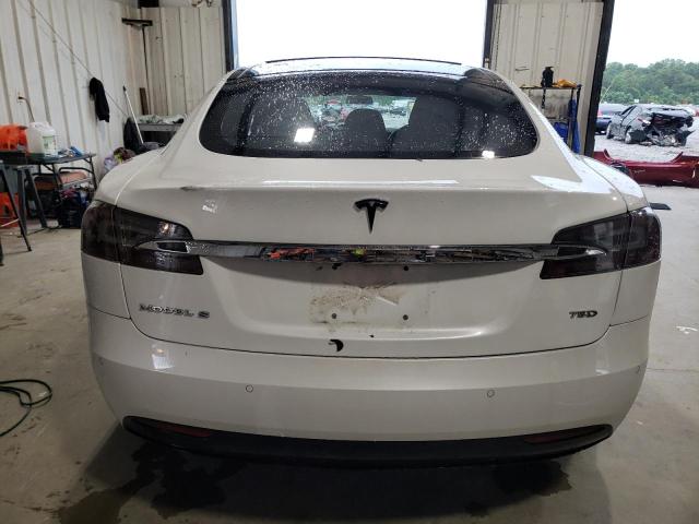 5YJSA1E22JF276009 - 2018 TESLA MODEL S Սպիտակ լուսանկար 6