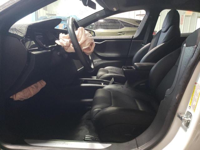 5YJSA1E22JF276009 - 2018 TESLA MODEL S Սպիտակ լուսանկար 7