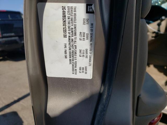 2G4WB52K921235130 - 2002 BUICK REGAL LS 金色 照片 12