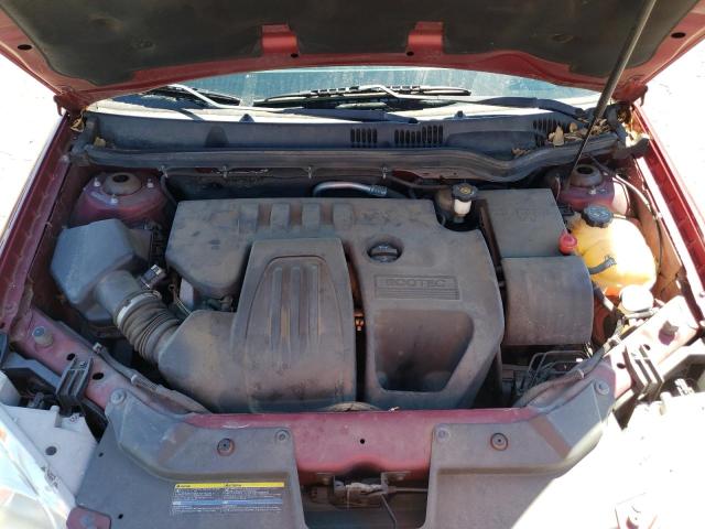 1G1AL15F877242432 - 2007 CHEVROLET COBALT LT RED photo 11