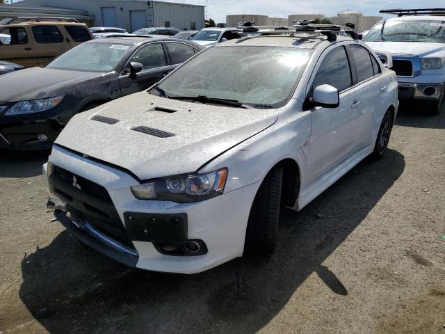 JA32W5FV7CU016392 - 2012 MITSUBISHI LANCER EVOLUTION MR WHITE photo 1