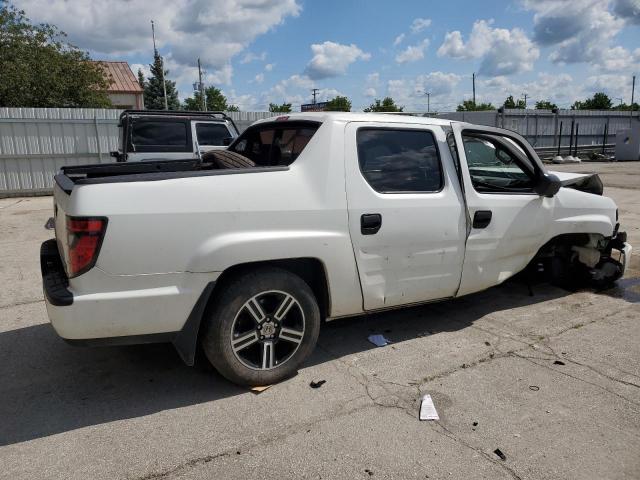 5FPYK1F75CB456600 - 2012 HONDA RIDGELINE SPORT WHITE photo 3