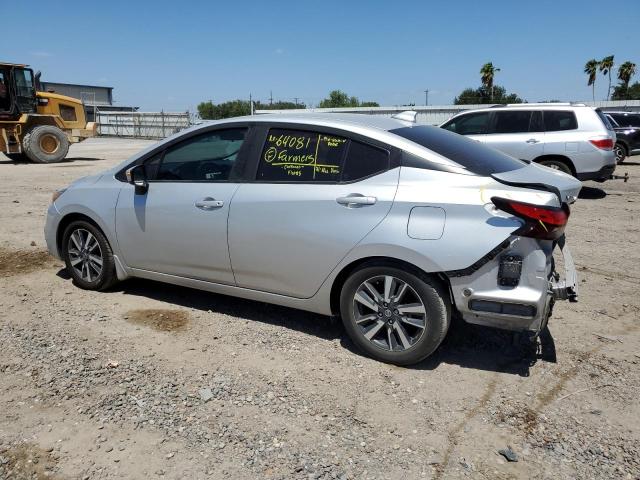 3N1CN8EV0ML838526 - 2021 NISSAN VERSA SV SILVER photo 2