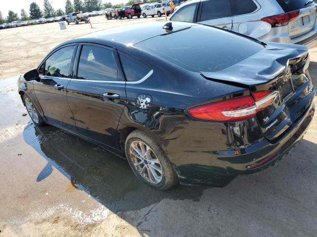 3FA6P0HD5LR146904 - 2020 FORD FUSION SE BLACK photo 2