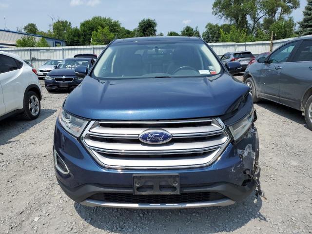 2FMPK4J83HBB01544 - 2017 FORD EDGE SEL BLUE photo 5